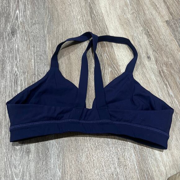 Goop Other - Goop G. Brand Bralette Sport Navy Blue Racerback Bra Size Medium